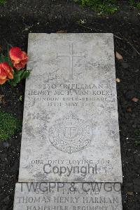 Boulogne Eastern Cemetery - Van Koert, Henry McPherson
